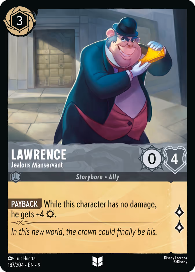 Lawrence - Jealous Manservant — Fabled 187