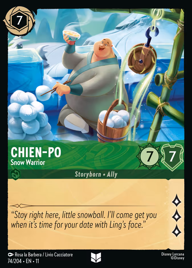 Chien-Po - Snow Warrior — Winterspell 74