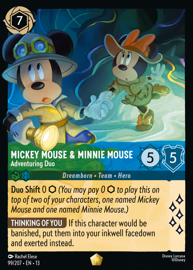 Mickey Mouse & Minnie Mouse - Adventuring Duo