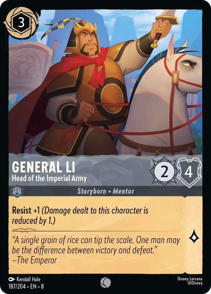 General Li - Head of the Imperial Army — Reign of Jafar 187