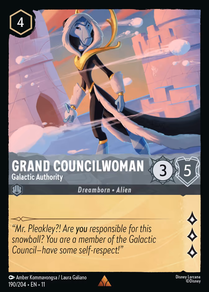 Grand Councilwoman - Galactic Authority — Winterspell 190
