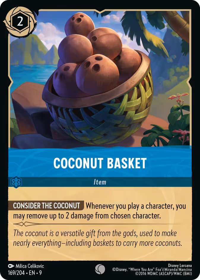 Coconut Basket — Fabled 169