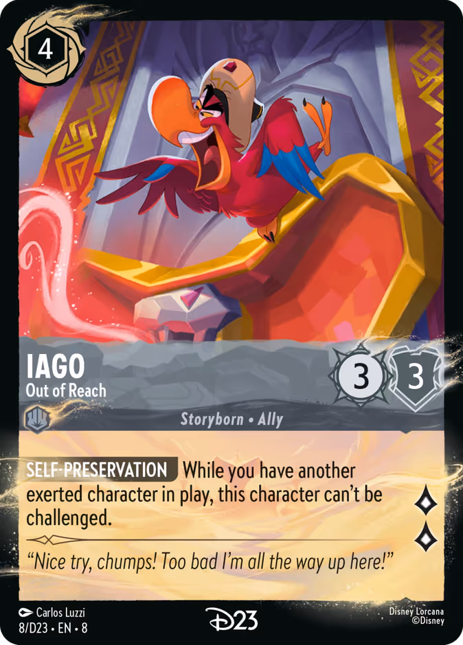 Iago - Out of Reach — D23 Collection 8