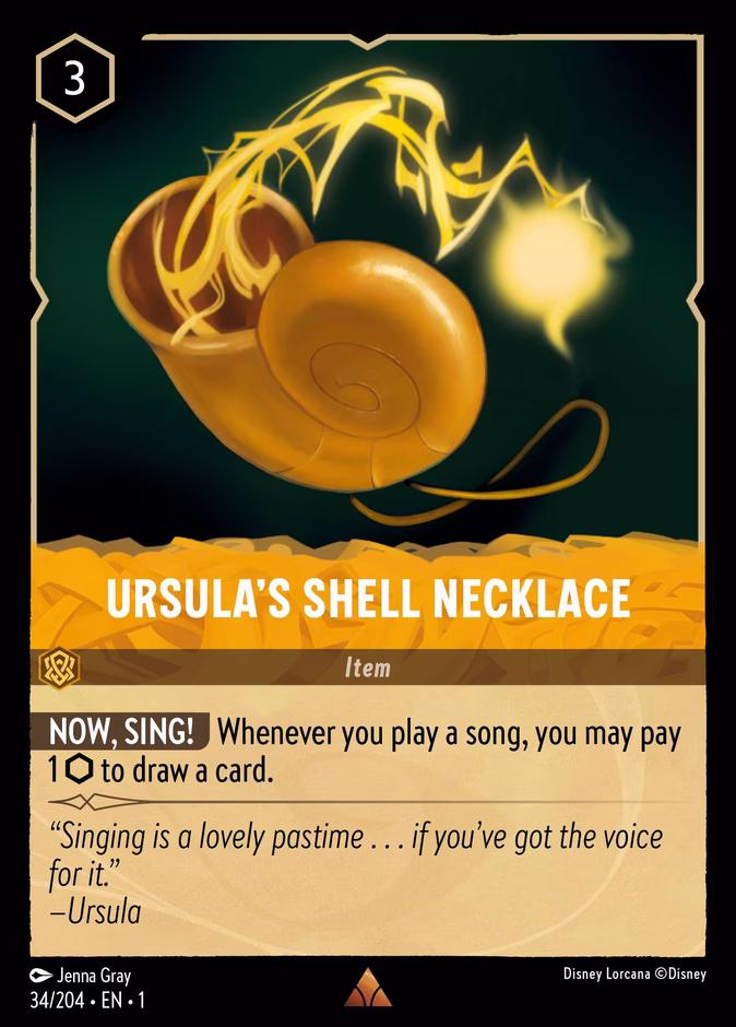 Ursula's Shell Necklace — The First Chapter 34