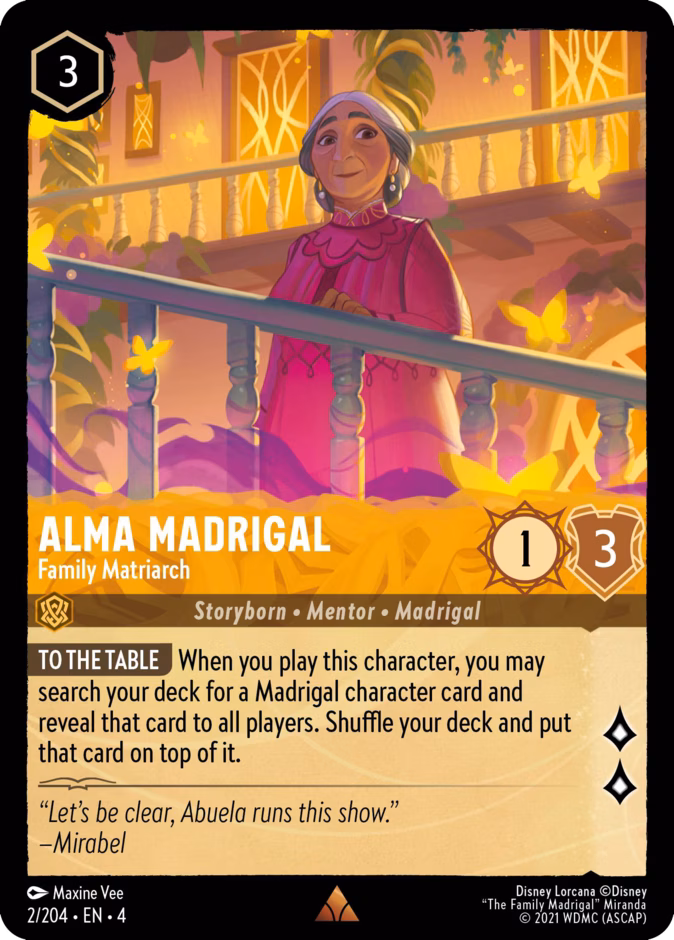 Alma Madrigal - Family Matriarch — Ursula's Return 2