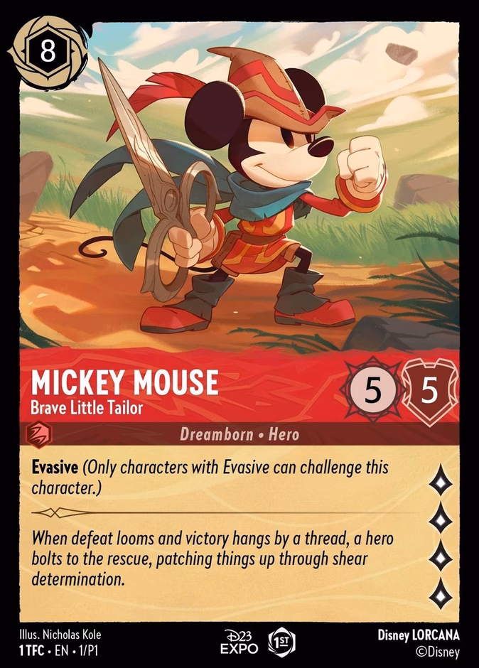 Mickey Mouse - Brave Little Tailor — Promo Set 1 1