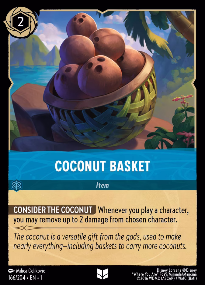Coconut Basket — The First Chapter 166