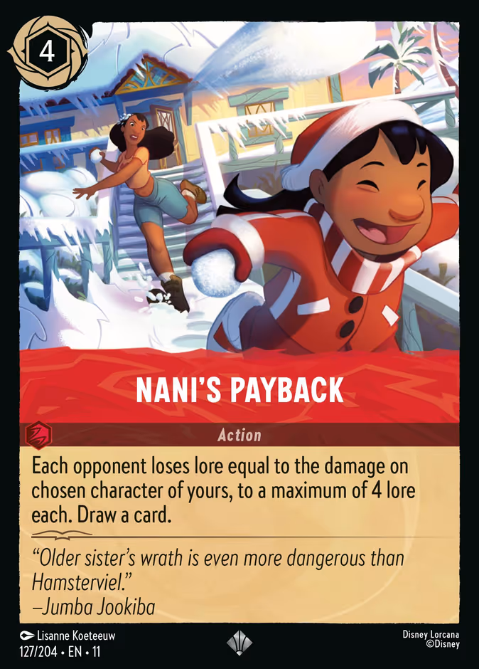 Nani's Payback — Winterspell 127