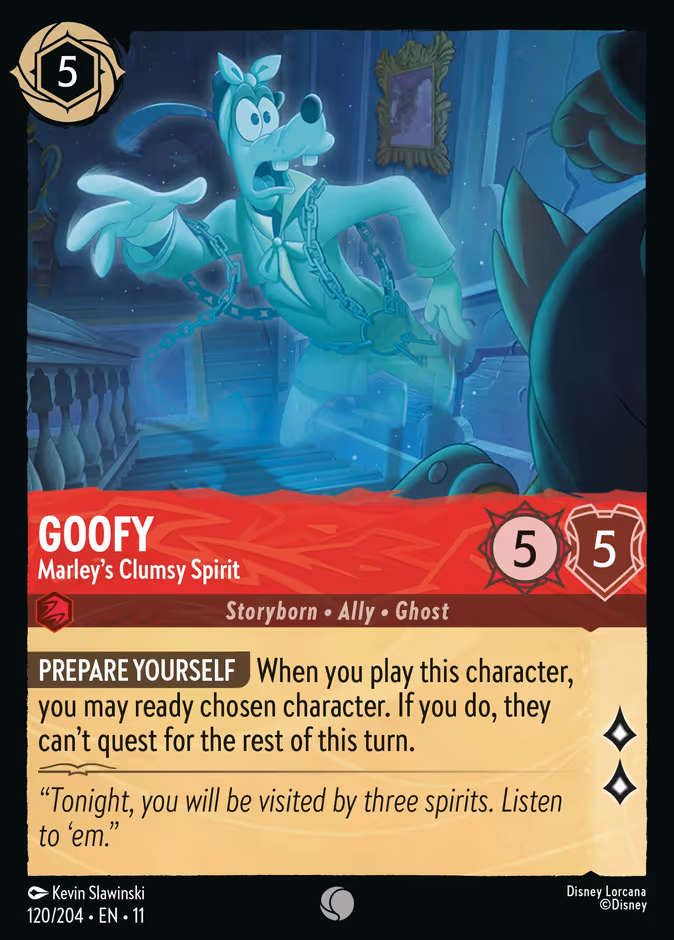 Goofy - Marley's Clumsy Spirit — Winterspell 120