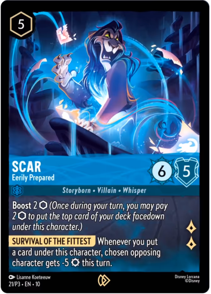 Scar - Eerily Prepared — Promo Set 3 21
