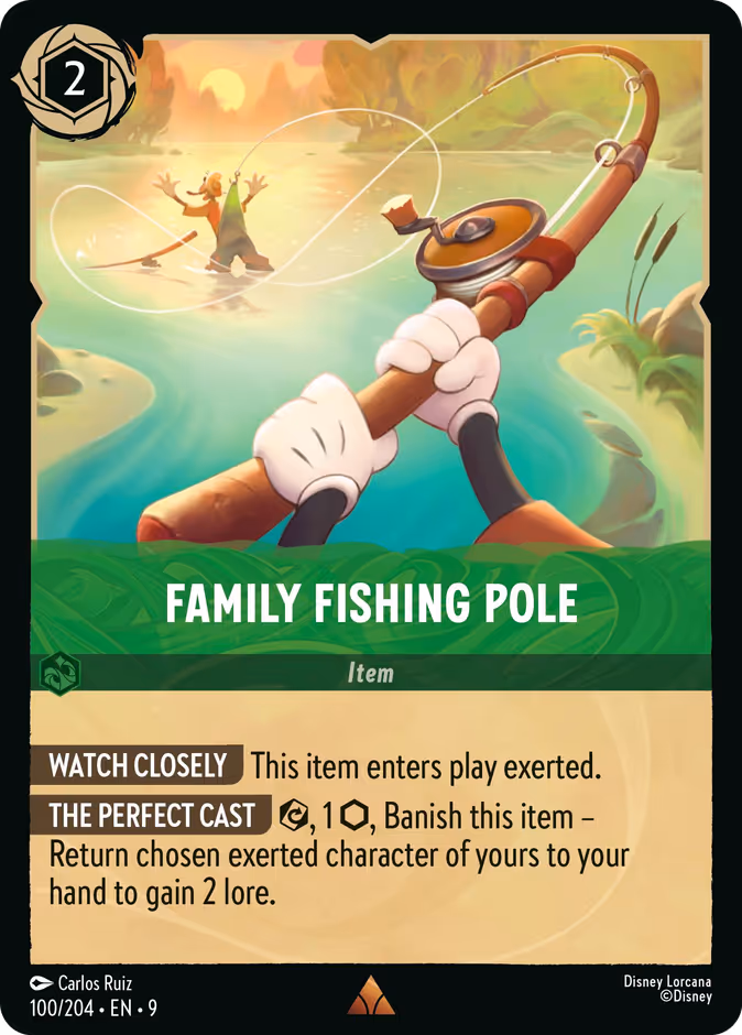 Family Fishing Pole — Fabled 100