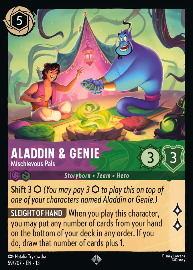 Aladdin & Genie - Mischievous Pals