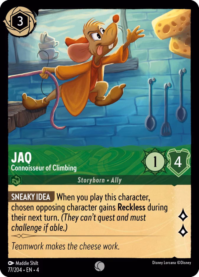 Jaq - Connoisseur of Climbing — Ursula's Return 77