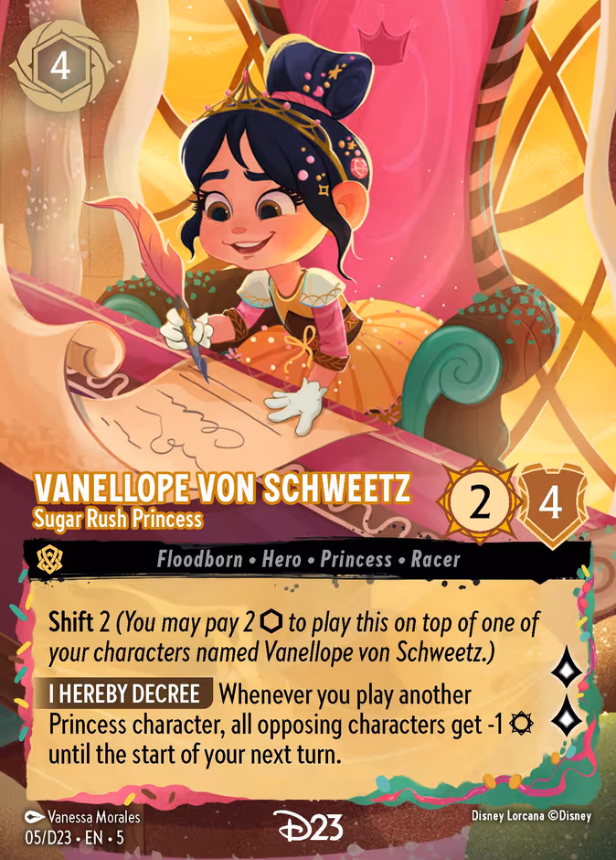 Vanellope Von Schweetz - Sugar Rush Princess — D23 Collection 5