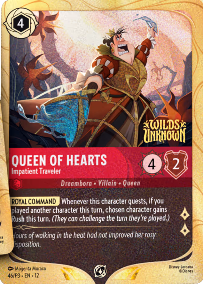 Queen of Hearts - Impatient Traveler — Promo Set 3 46