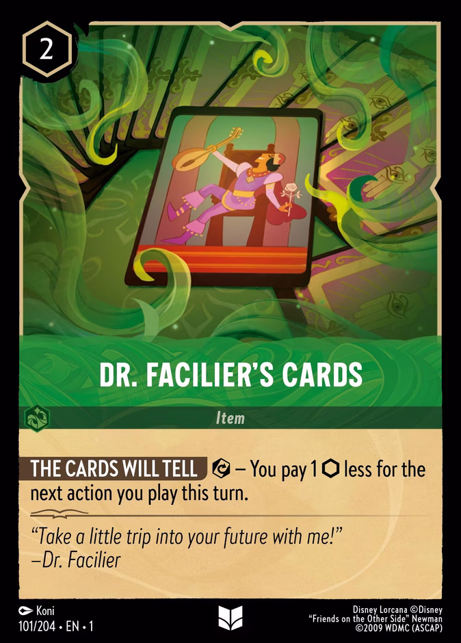 Dr. Facilier's Cards — The First Chapter 101