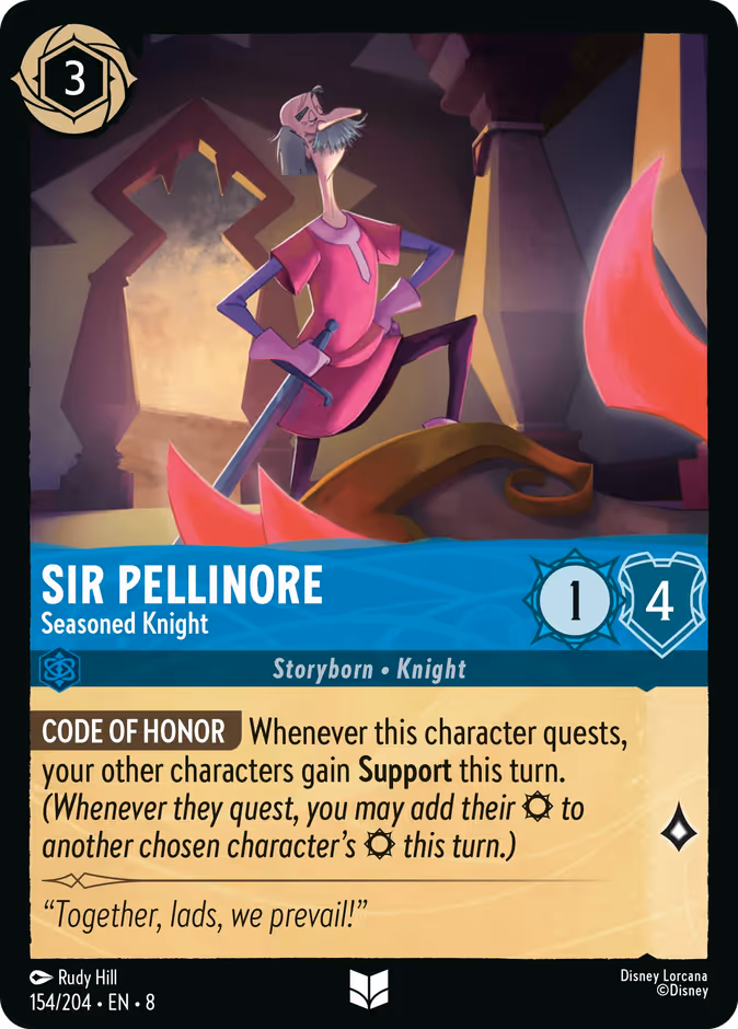 Sir Pellinore - Seasoned Knight — Reign of Jafar 154
