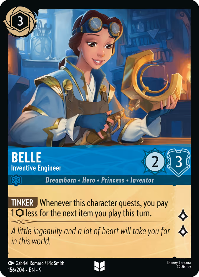 Belle - Inventive Engineer — Fabled 156