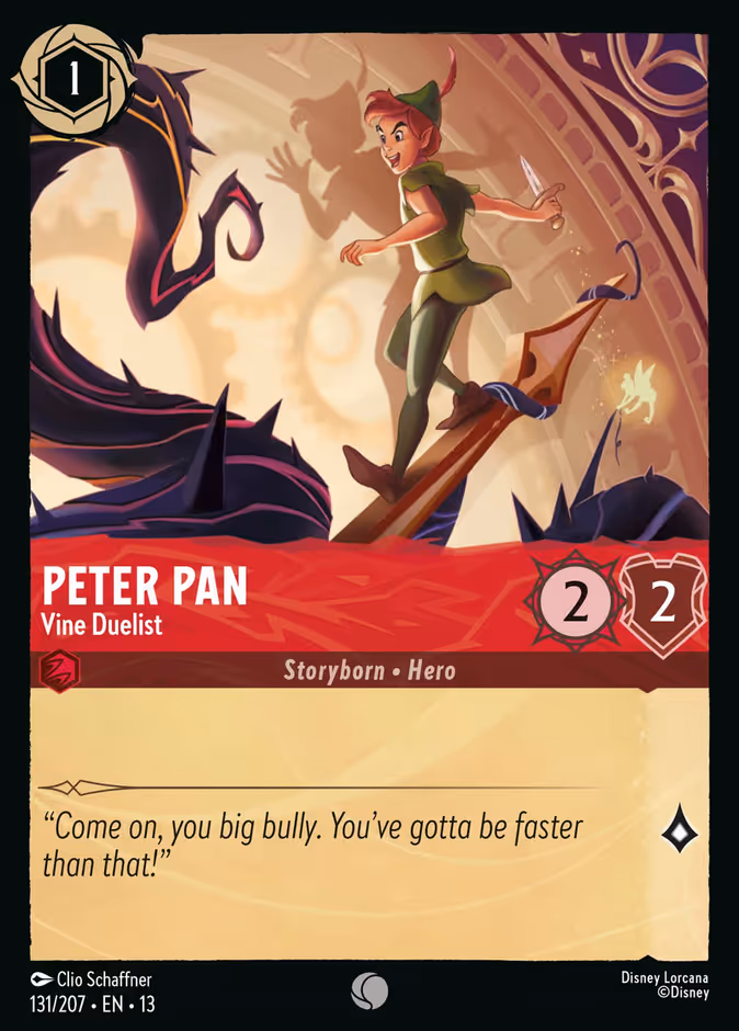 Peter Pan - Vine Duelist