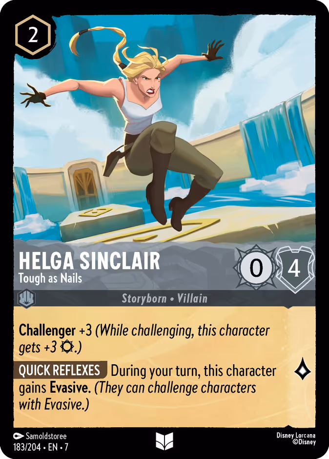 Helga Sinclair - Tough as Nails — Archazia's Island 183