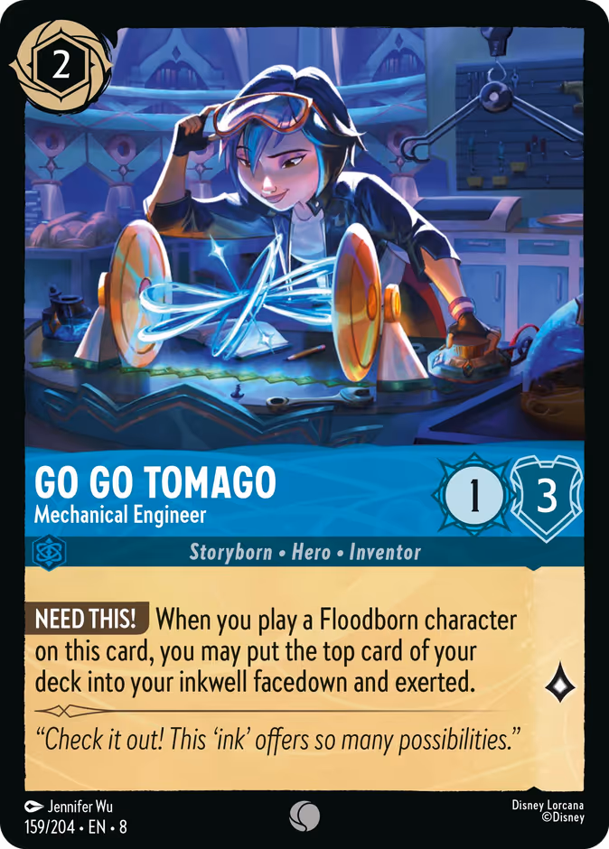 Go Go Tomago - Mechanical Engineer — Reign of Jafar 159
