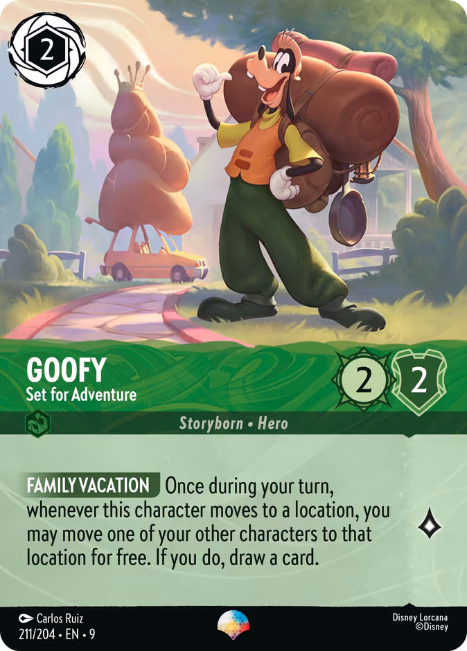Goofy - Set for Adventure — Fabled 211