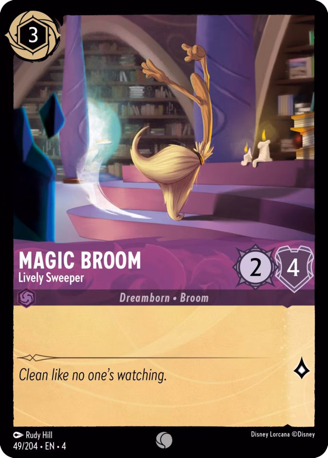 Magic Broom - Lively Sweeper — Ursula's Return 49