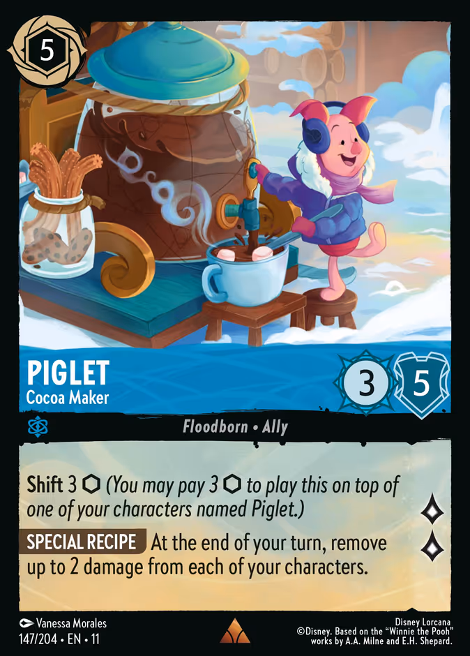 Piglet - Cocoa Maker — Winterspell 147
