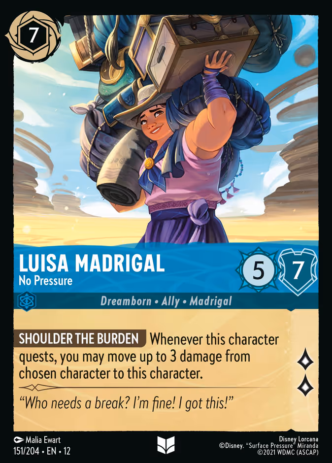 Luisa Madrigal - No Pressure — Wilds Unknown 151