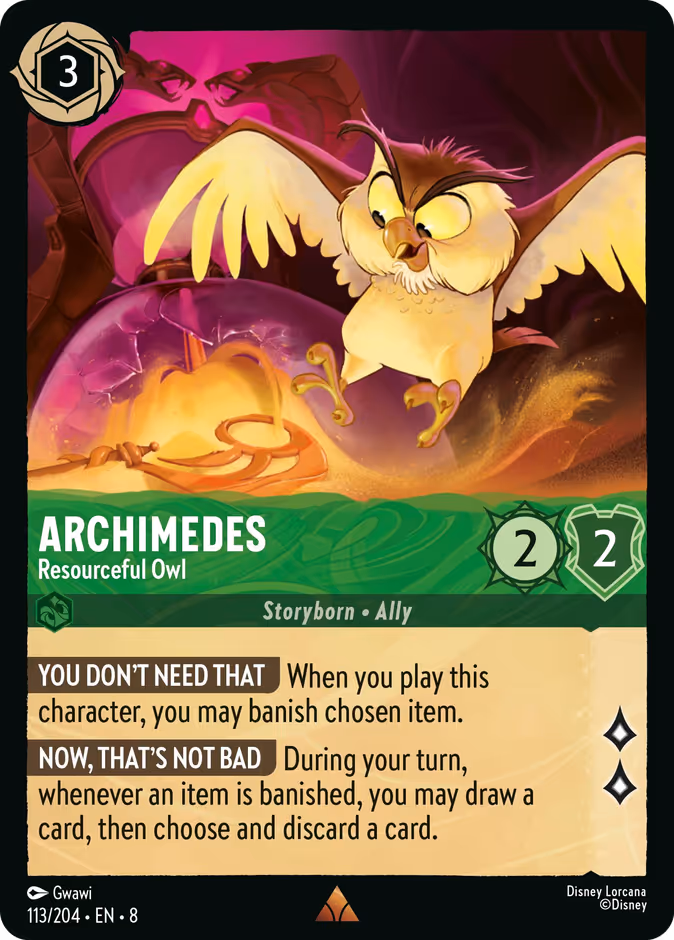 Archimedes - Resourceful Owl — Reign of Jafar 113