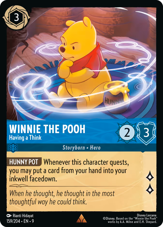 Winnie the Pooh - Having a Think — Fabled 159