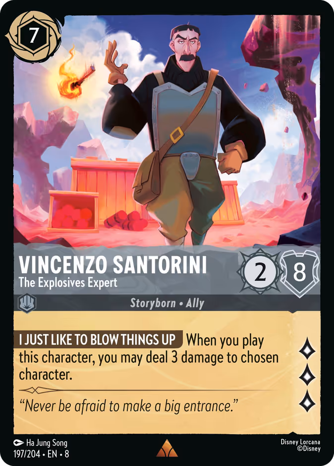 Vincenzo Santorini - The Explosives Expert