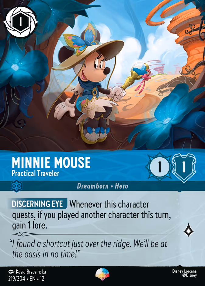 Minnie Mouse - Practical Traveler — Wilds Unknown 219