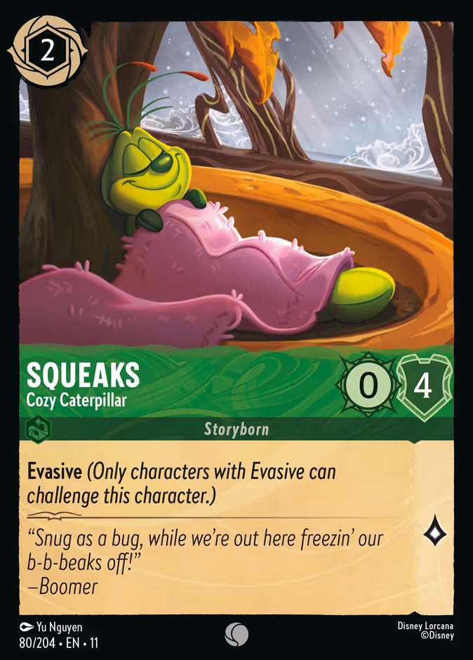Squeaks - Cozy Caterpillar — Winterspell 80