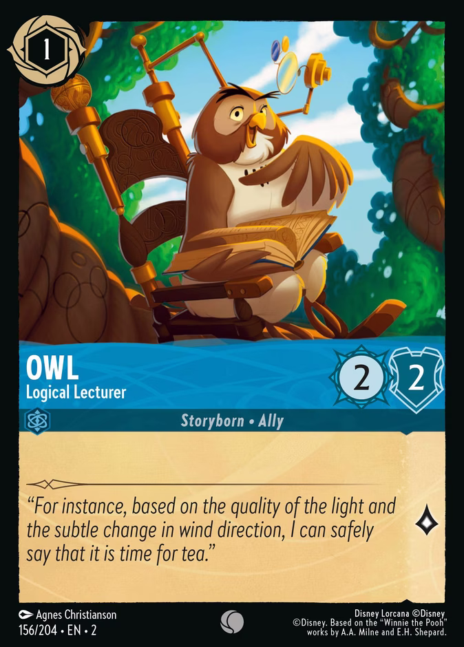 Owl - Logical Lecturer — Rise of the Floodborn 156