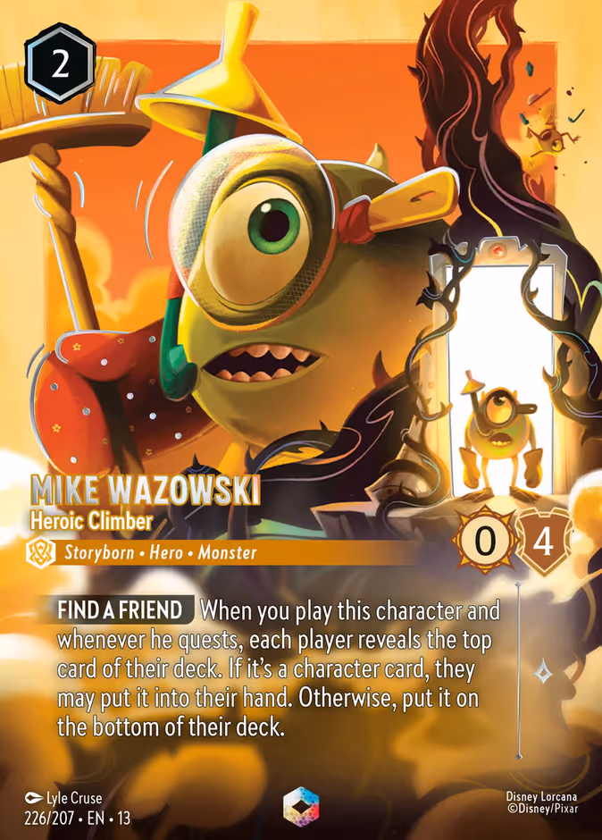 Mike Wazowski - Heroic Climber — Attack of the Vine! 226