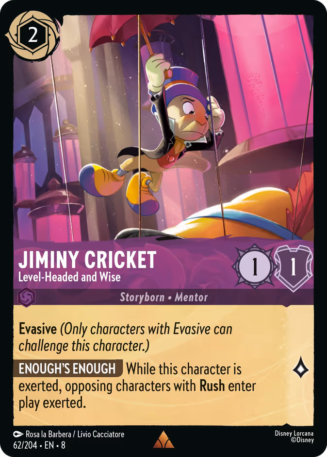 Jiminy Cricket - Level-Headed and Wise — Reign of Jafar 62