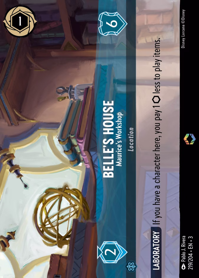 Belle's House - Maurice's Workshop — Into the Inklands 219