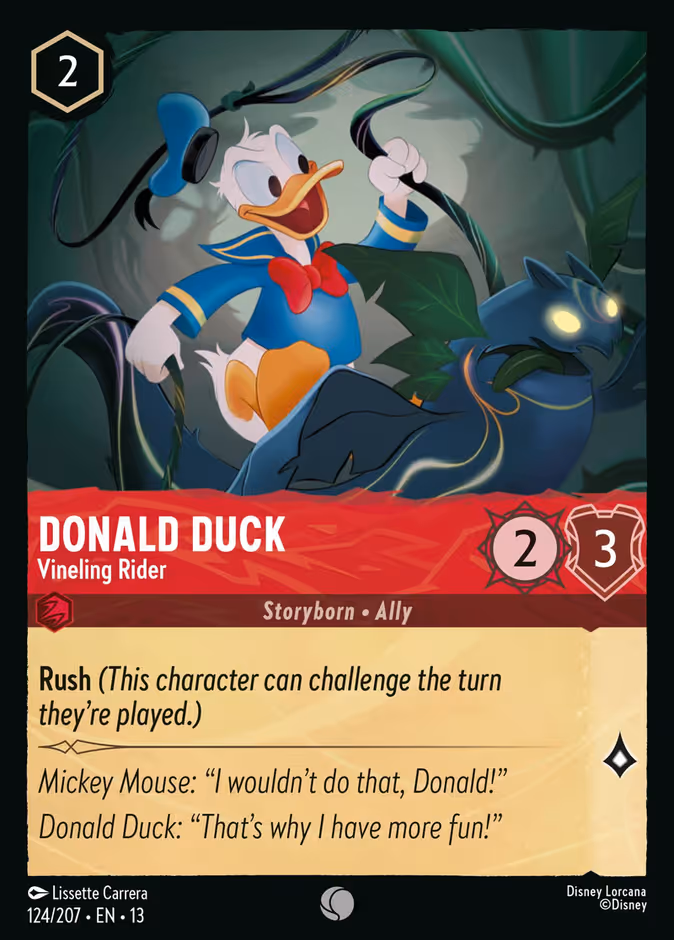 Donald Duck - Vineling Rider — Attack of the Vine! 124
