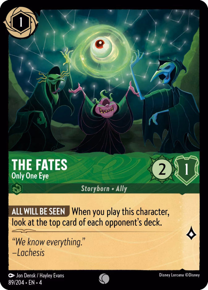 The Fates - Only One Eye — Ursula's Return 89