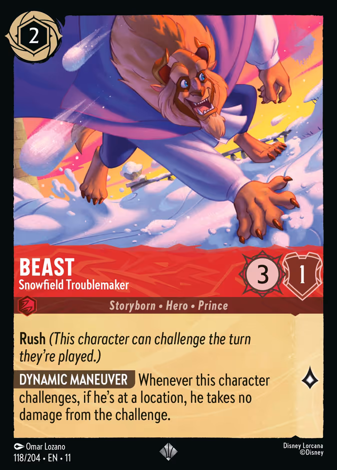 Beast - Snowfield Troublemaker — Winterspell 118