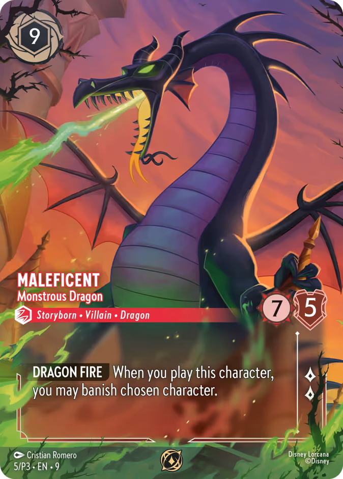 Maleficent - Monstrous Dragon — Promo Set 3 5
