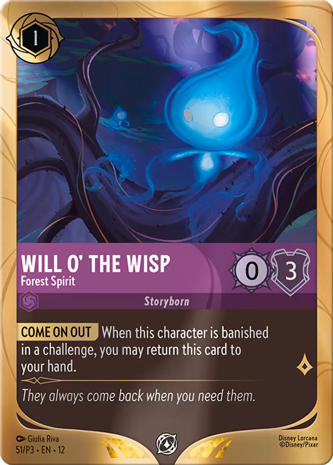 Will o' the Wisp - Forest Spirit — Promo Set 3 51