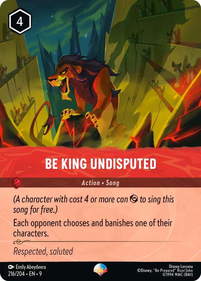 Be King Undisputed — Fabled 216