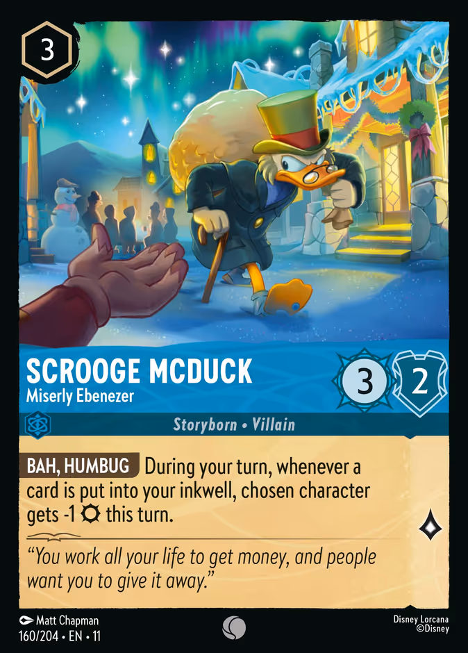 Scrooge McDuck - Miserly Ebenezer — Winterspell 160