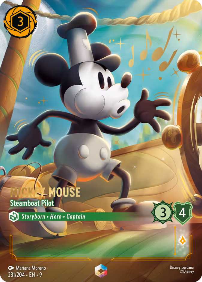 Mickey Mouse - Steamboat Pilot — Fabled 231