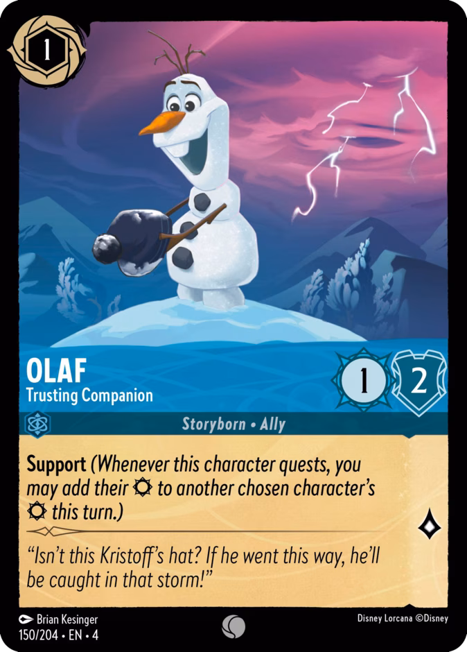 Olaf - Trusting Companion — Ursula's Return 150