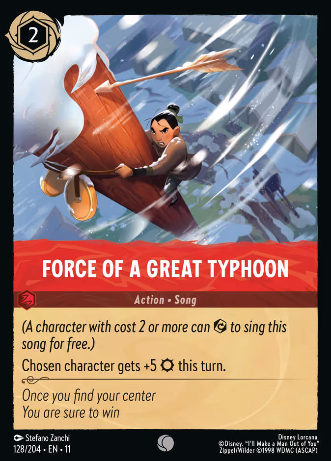 Force of a Great Typhoon — Winterspell 128