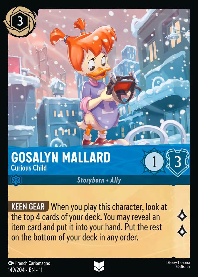 Gosalyn Mallard - Curious Child — Winterspell 149