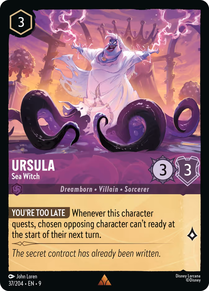 Ursula - Sea Witch — Fabled 37